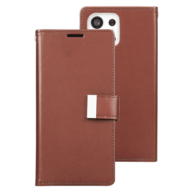 Samsung Galaxy S24 Ultra Compatible Case Cover Made Of Rich Diary - Brown